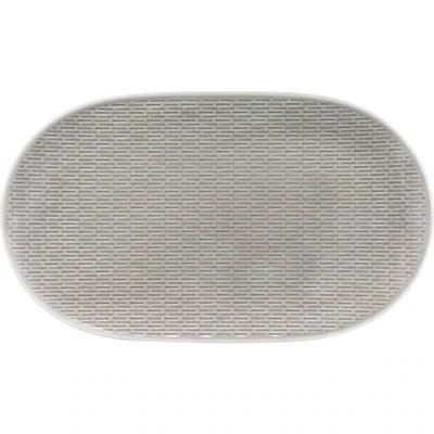 Piatto Ovale Coupe 37 x 22 cm Gray Scope - Bauscher