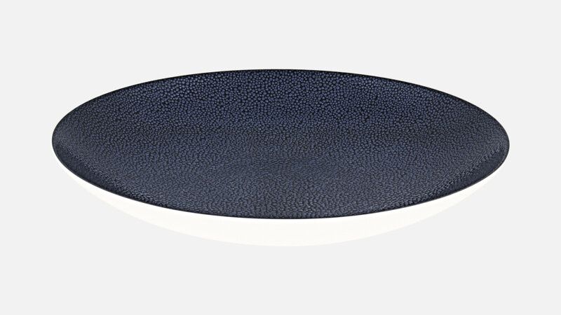Piatto Fondo Rotondo Coupe 29 cm Purity Pearls Dark - Bauscher