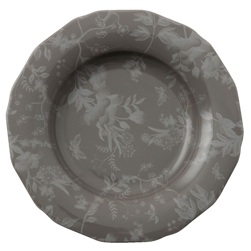 Piatto Fondo 24 cm Garden Grigio - Arthur Krupp