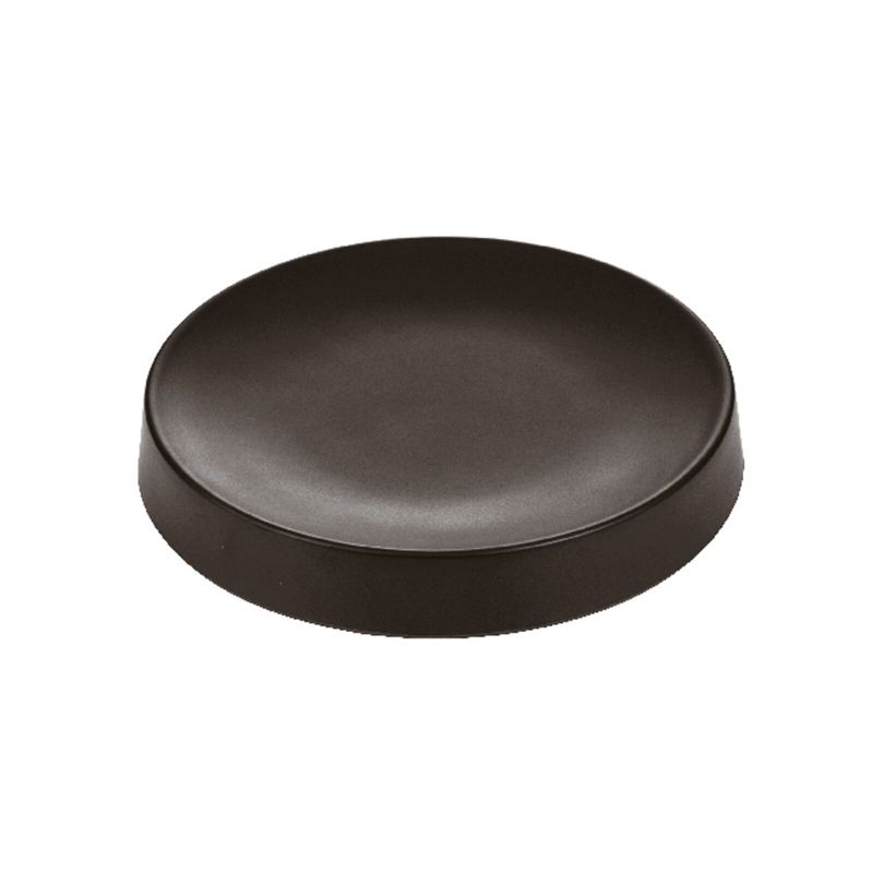 Piatto 24 cm Melamina Gourmet Nero - Arthur Krupp