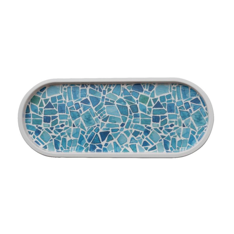 Piatto Ovale 26,5 x 10,8 cm Melamina Mosaic - Arthur Krupp
