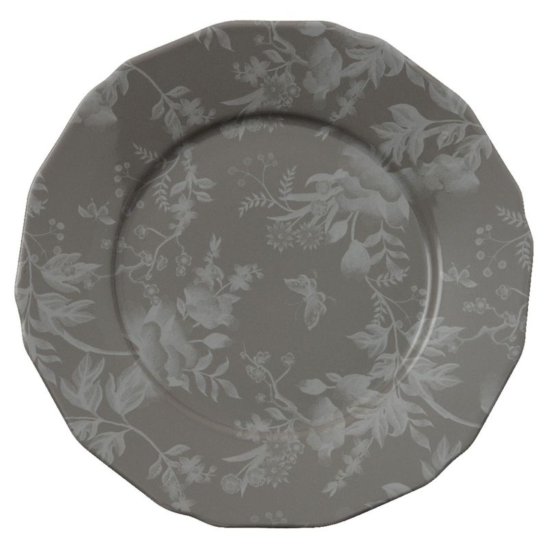 Piatto Piano 21 cm Garden Grigio - Arthur Krupp