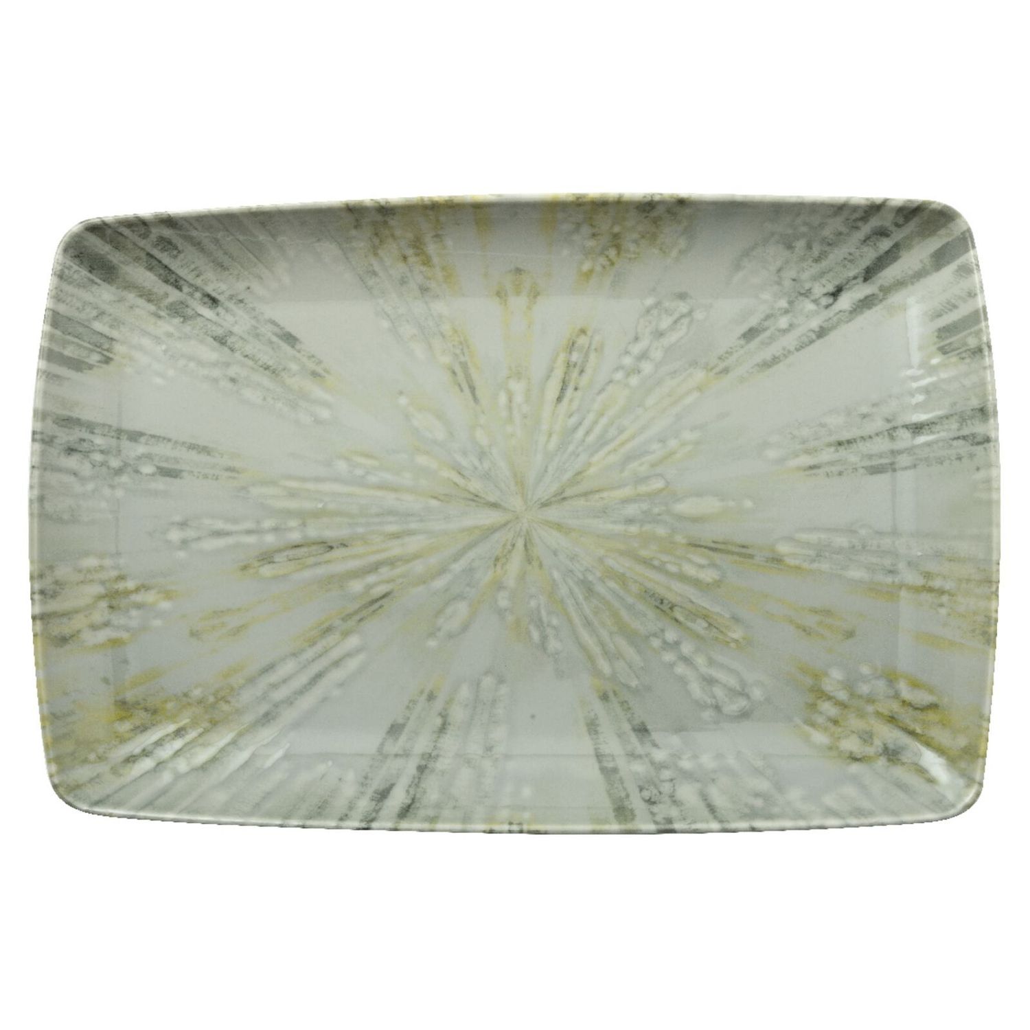 Piatto Rettangolare 35 x 22 cm Fusion Verde - Arthur Krupp