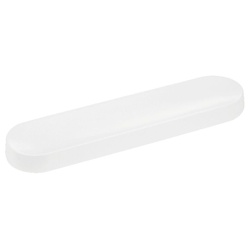 Piatto Ovale 40 x 10 cm Melamina Gourmet Bianco - Arthur Krupp