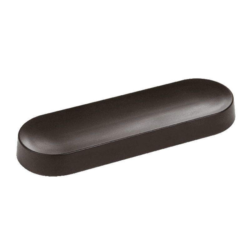 Piatto Ovale 30 x 10 cm Melamina Gourmet Nero - Arthur Krupp
