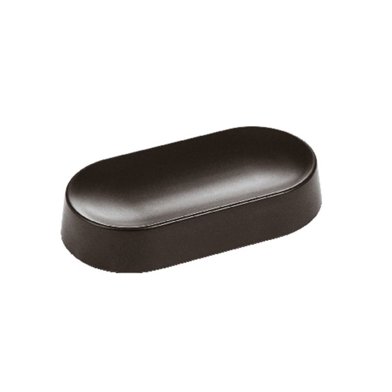 Piatto Ovale 16,5 x 8,5 cm Melamina Gourmet Nero - Arthur Krupp