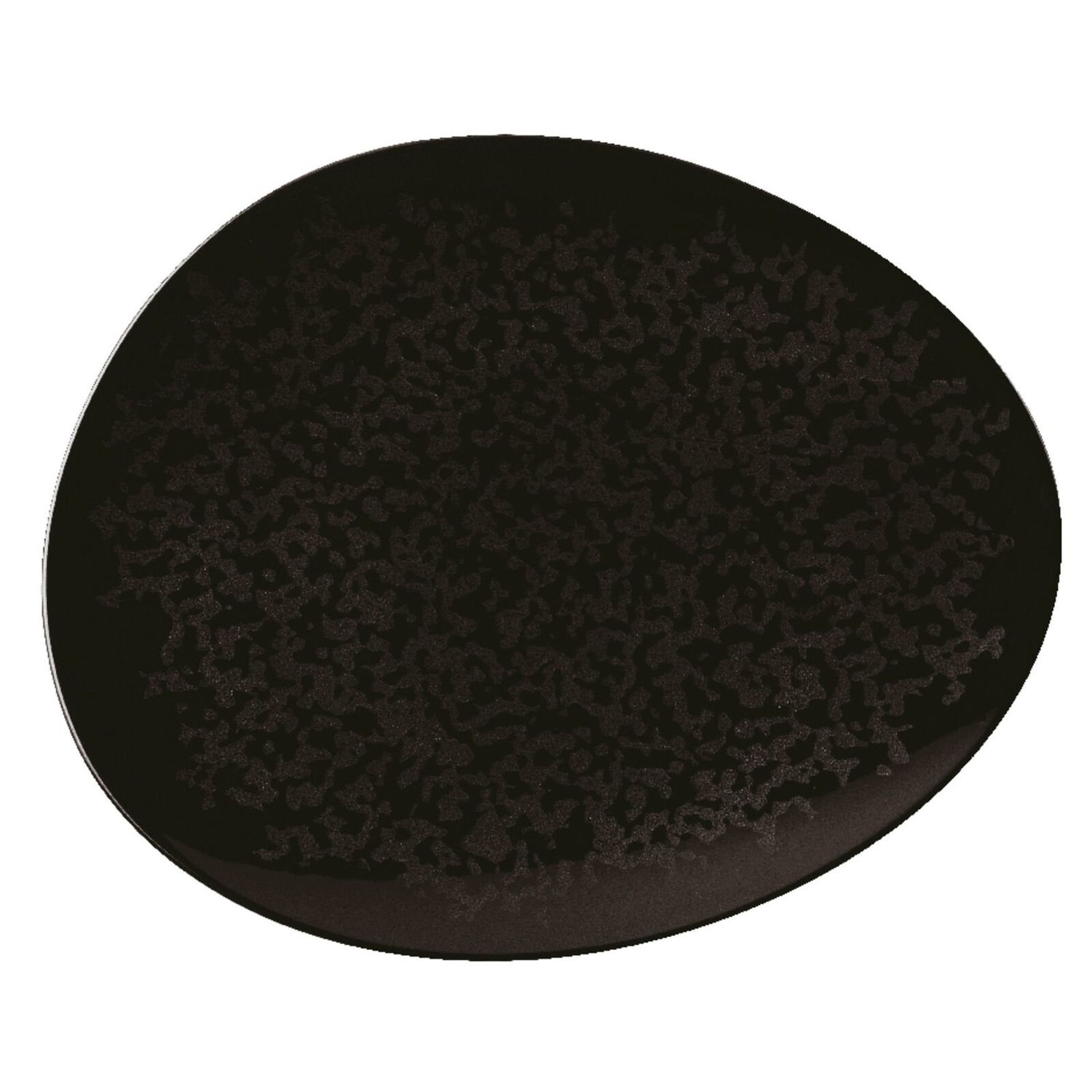 Piatto Piano Organico 31 x 26 cm Eclipse Night - Arthur Krupp