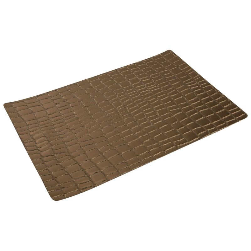 Set da 6 Tovaglietta Rettangolare 45 x 30 cm Eva Crocodile Copper - Arthur Krupp