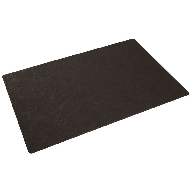 Set da 6 Tovaglietta Rettangolare 45 x 30 cm Eva Plain Dark Brown - Arthur Krupp