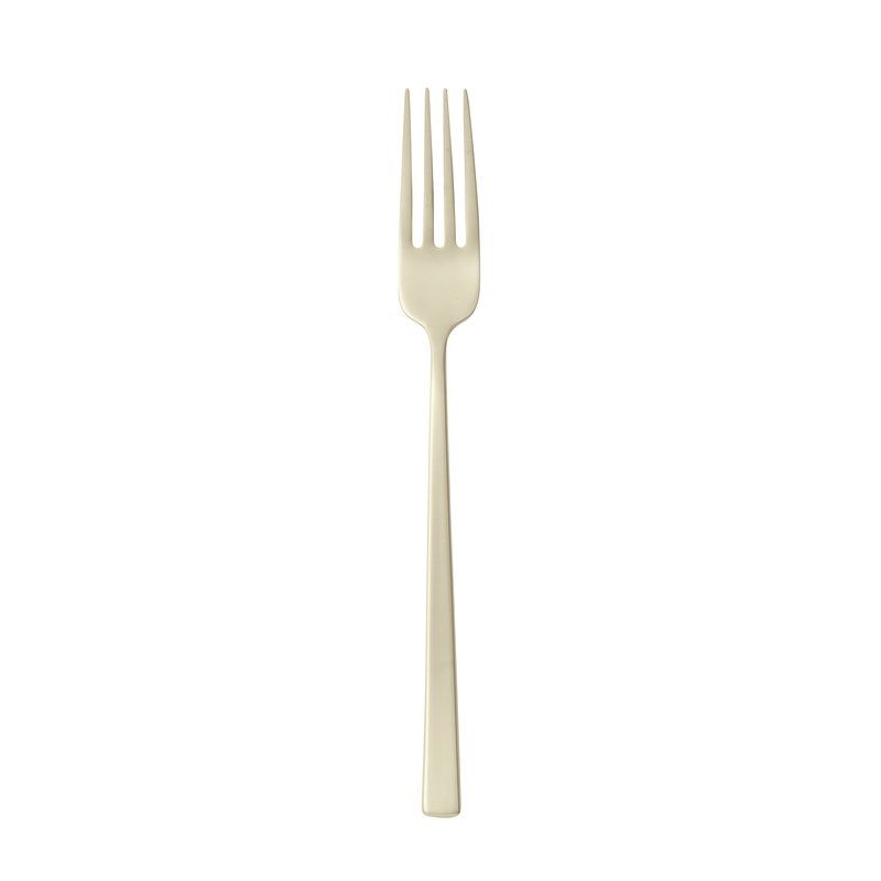 Forchetta Tavola 20,7 cm Cream Antique PVD Champagne - Arthur Krupp