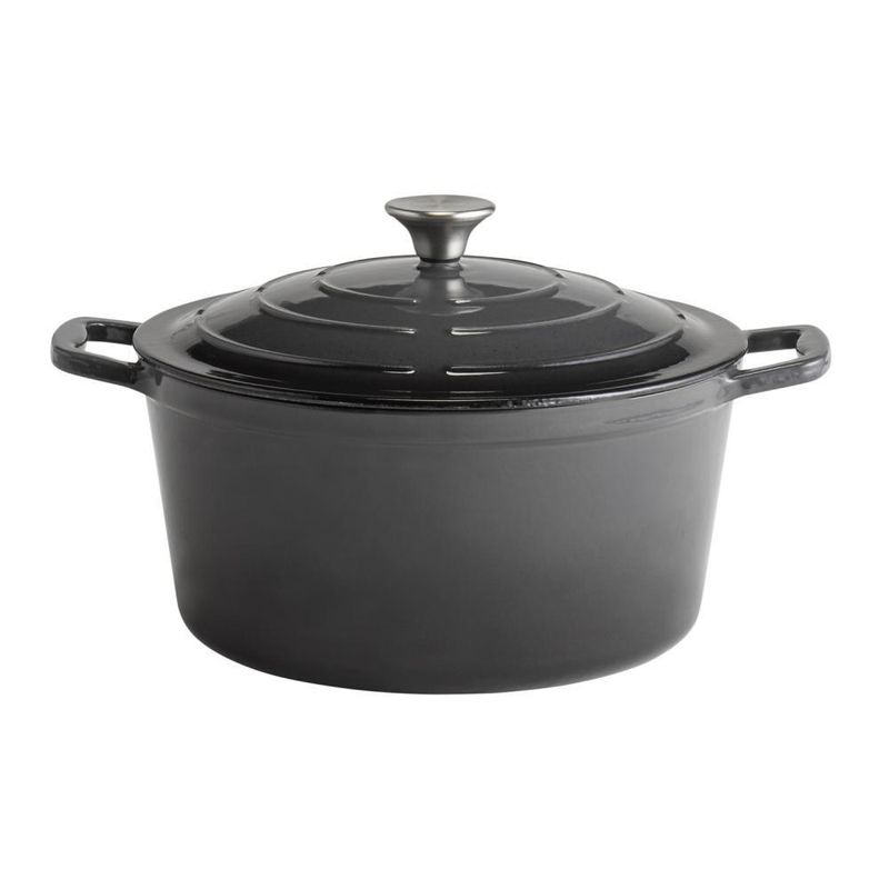 Pentola con coperchio "5 Stars" 28 x 28 cm Grigio - APS