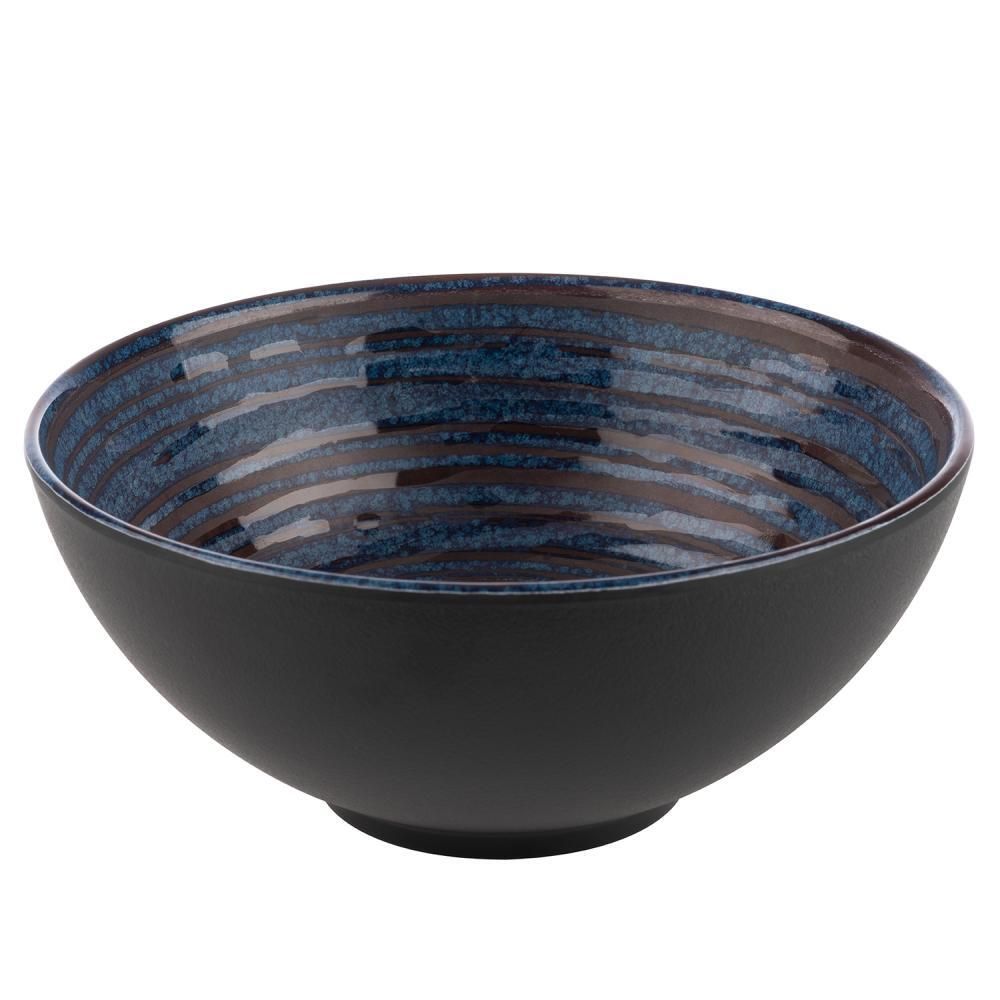 Ciotola "Loops" 18,5 cm 1L Blu, Grigio - APS