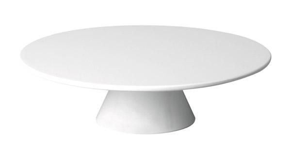 Piatto da portata e torta "Casual" 31 x 8 cm Bianco - APS