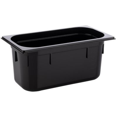 Contenitore GN 1/3 17,5 x 32,5 cm 5,3L Nero - APS