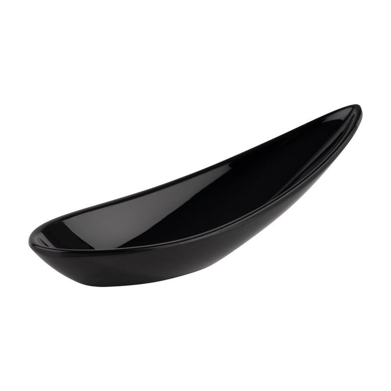 Cucchiaio finger food "Friendly" 4,5 x 11 cm Nero - APS