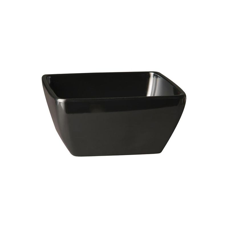 Ciotola quadrata "Friendly" 19 x 19 cm Nero - APS