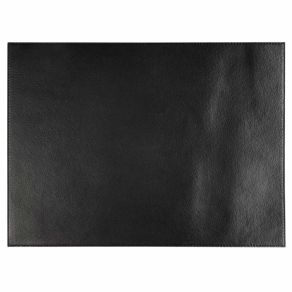 Tovaglietta in pelle atrificiale "Vellura" 32,5 x 45 cm Nero - APS