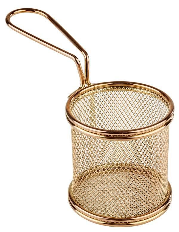 Cestino per frittura "Snackholder" 9 cm Rame - APS
