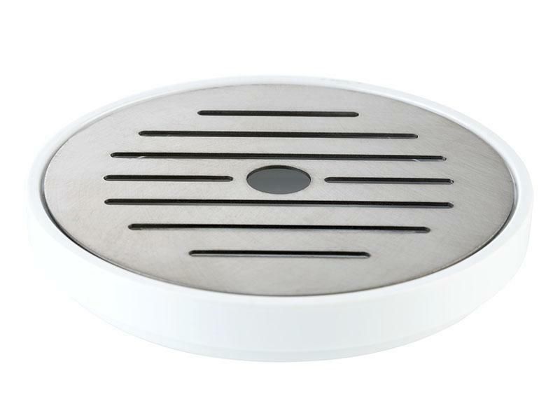 Raccogli gocce (2 parti) 9,5 cm Bianco - APS