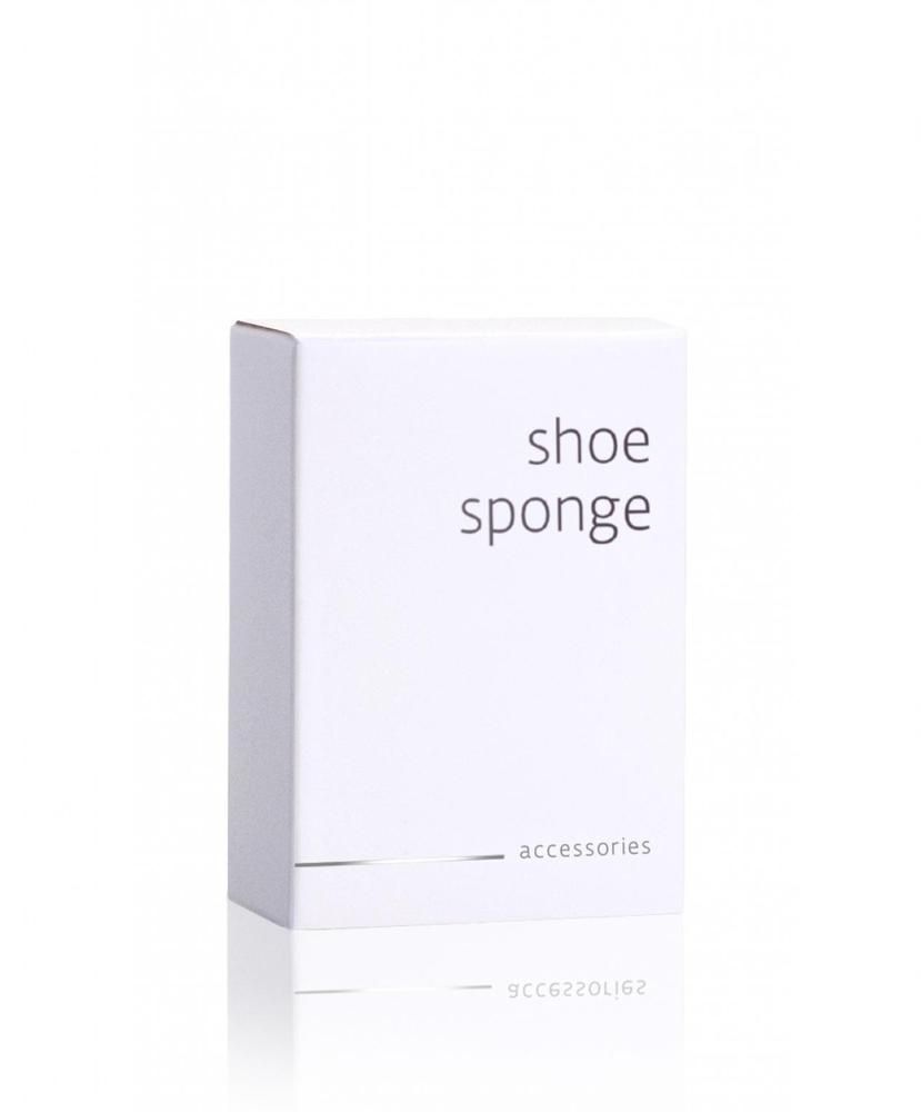 Spugna per lucidare le scarpe in scatola di cartone White Accessories - Tirolix