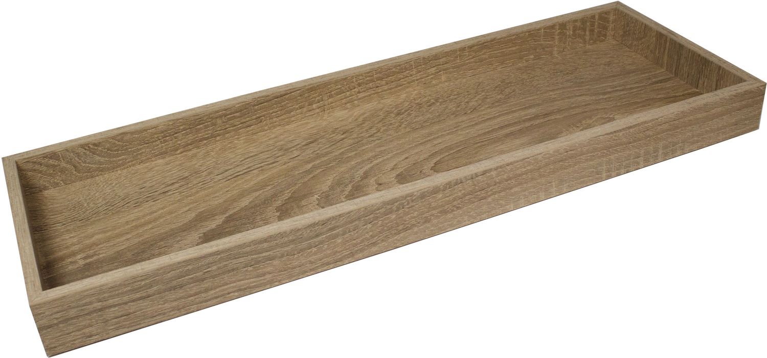 Alzata per Buffet Vassoio Rettangolare in Legno 52,5 x 17,5 cm H. 8 cm - Mix&amp;Play - Abert