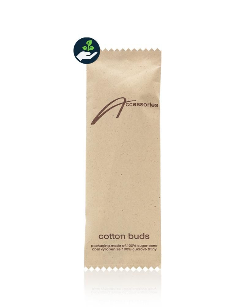 Cotton fioc di cotone in busta Natural - Tirolix