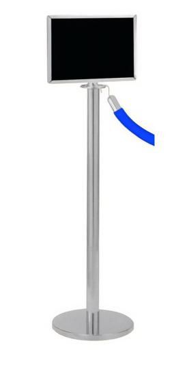 Barriera con pannello informativo orizzontale 32 x 120 cm - Tirolix
