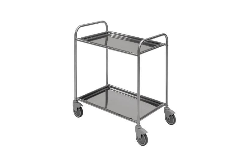 Carrello di Servizio Inox 2 Piani Mensa Gi.Metal