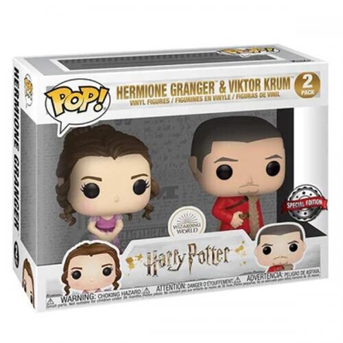 Funko POP! Harry Potter: Hermione and Krum Yule EXM (2PK)
