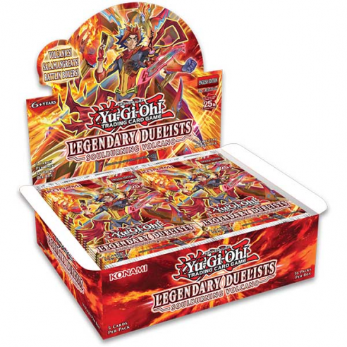 Yu-Gi-Oh! - Box Duellanti Leggendari Soulburning Volcano Display (24 bustine) 1 Edizione - ITA