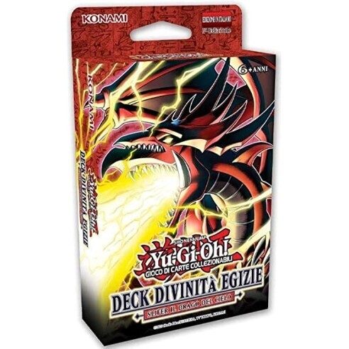 Yu-Gi-Oh! - Display 8 x Structure Deck Divinità Egizie Slifer UNLIMITED - ITA