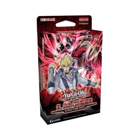 Yu-Gi-Oh! - Display 8 x Structure Deck Il Re Cremisi - ITA