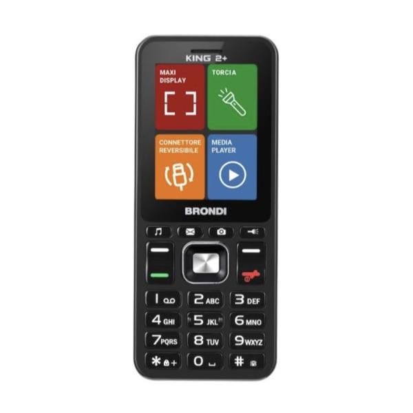 TELEFONI CELLULARI - KING 2+ BLACK