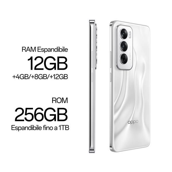 Smartphone - OPPO RENO12 5G 12/256GB SILVER