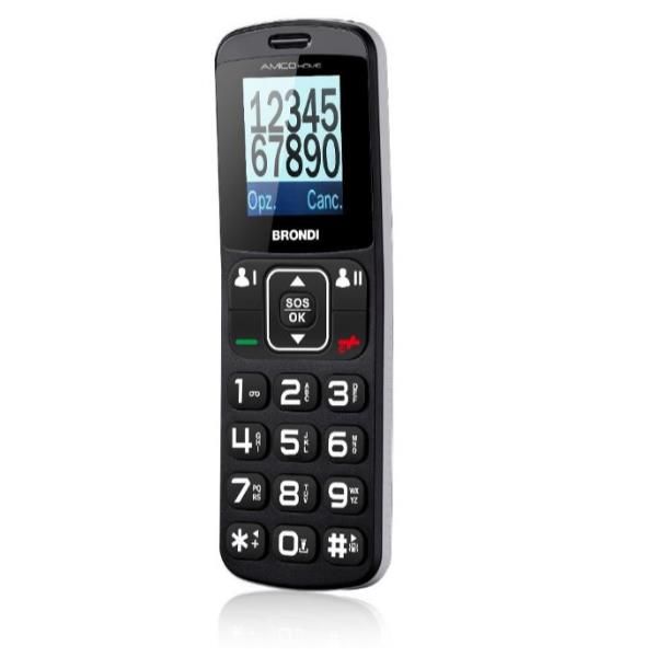 TELEFONI CELLULARI - BRONDI AMICO HOME BLACK