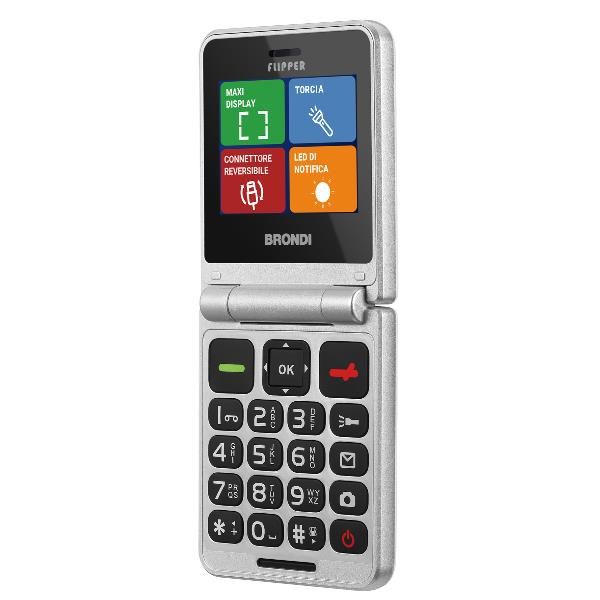 TELEFONI CELLULARI - FLIPPER WHITE METAL
