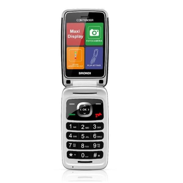 TELEFONI CELLULARI - BRONDI CONTENDER BIANCO