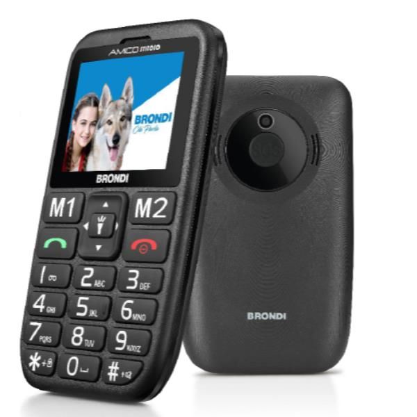 TELEFONI CELLULARI - BRONDI AMICO STILOSO NERO