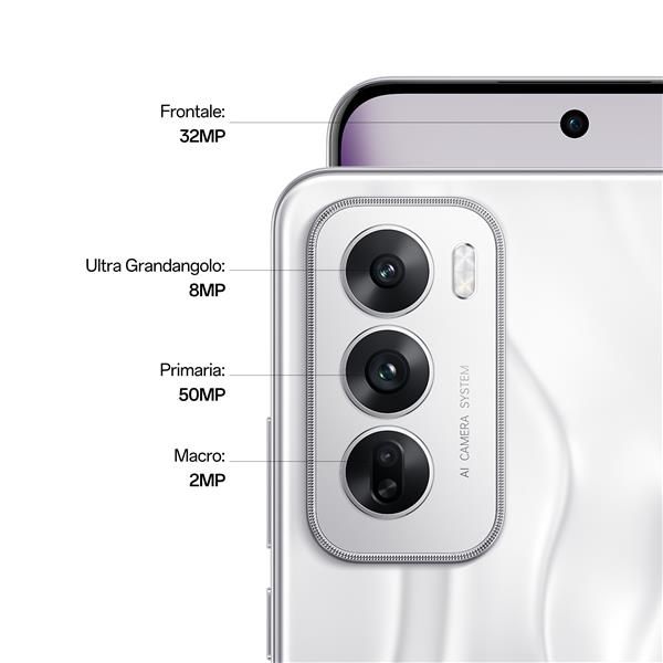 Smartphone - OPPO RENO12 5G 12/256GB SILVER