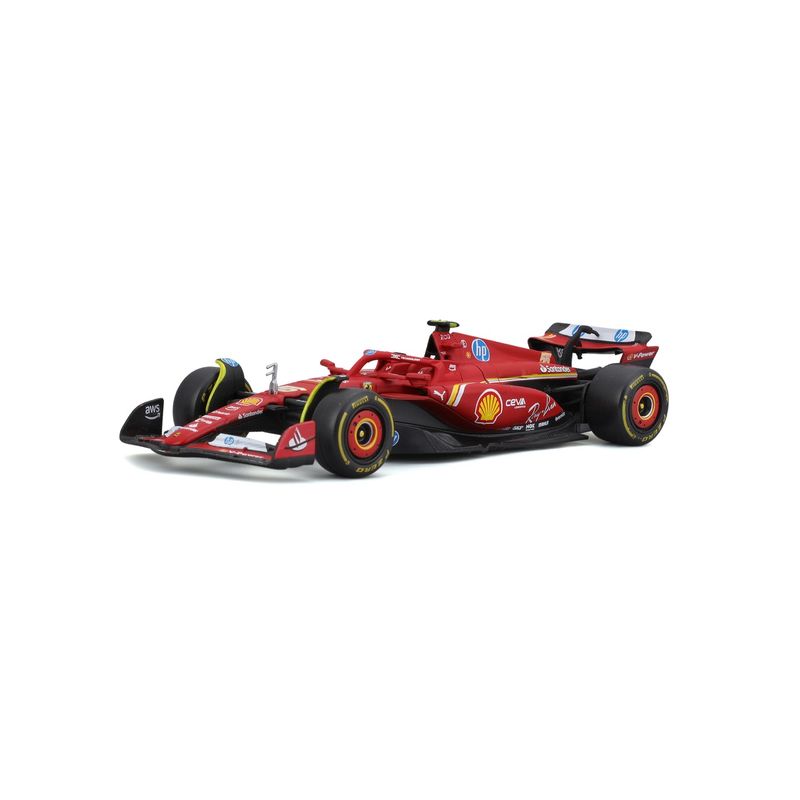 18-36844S Bburago Formula Racing – Ferrari SF-24 #55 (Sainz) – 1:43 –