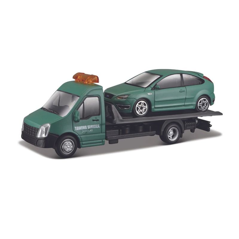 18-31404 Bburago Street Fire – Carro attrezzi + Ford Focus ST