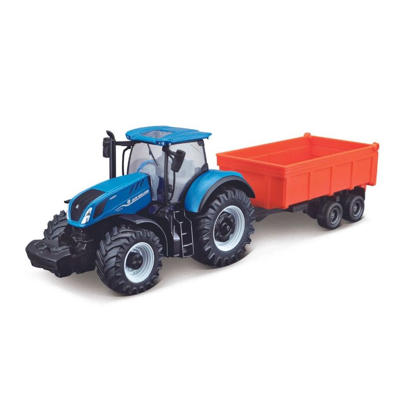 18-31658 Bburago – Trattore New Holland T7.315 HD con rimorchio ribaltabile