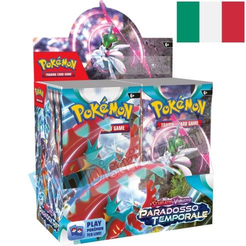 Box Pokemon Scarlatto e Violetto - 04 Paradosso Temporale (Box 36 Bustine) ITA