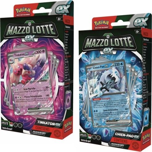 Pokemon - 2 x Mazzo Lotte Tinkaton-