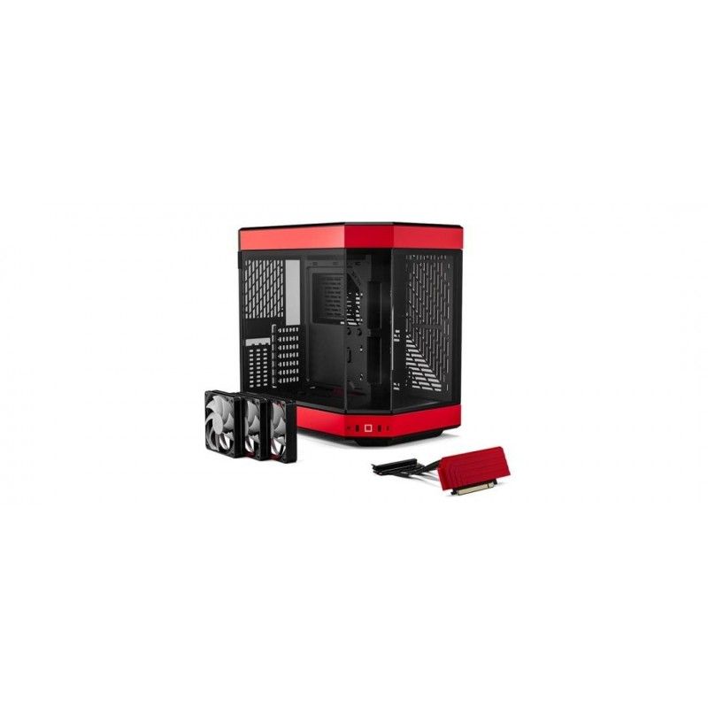 CASE HYTE Y60 MIDI TOWER VETRO TEMPERATO NERO