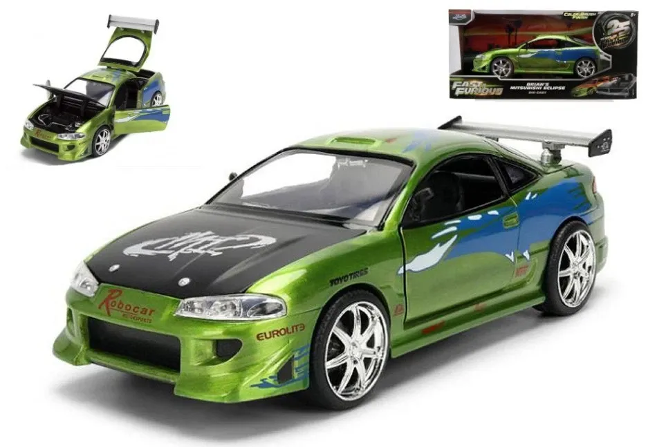 MITSUBISHI FAST & FURIOUS GREEN 1:24