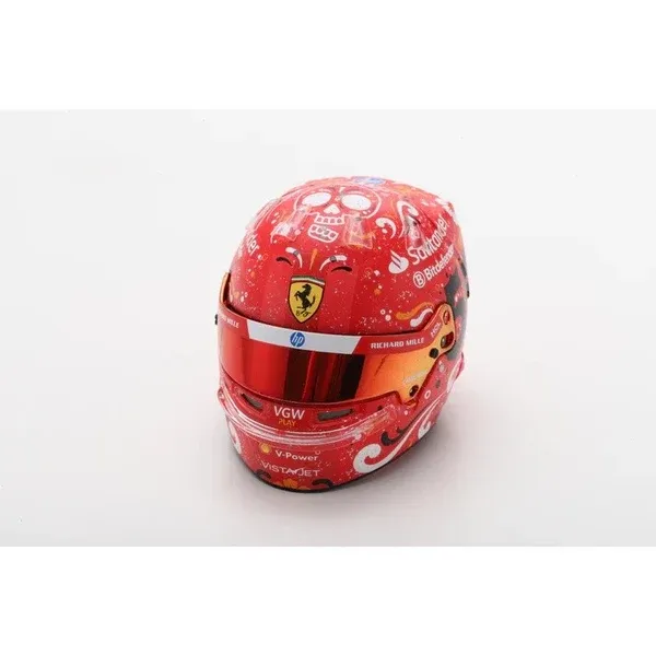 HELMET CARLOS SAINZ ABU DHABI GP 2024 1:5