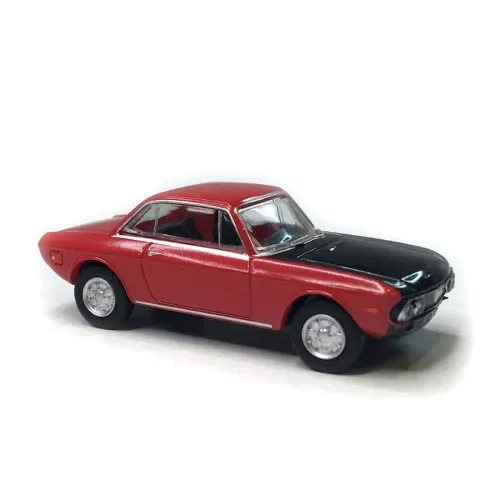 LANCIA FULVIA COUPE 1970 RED/BLACK 1:87