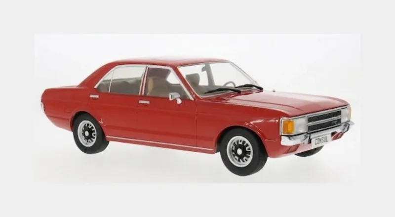 FORD CONSUL 1972 RED 1:18