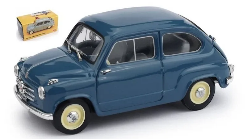 FIAT 600 1 SERIE 1955 – 1969 BLEU CHIARO 1:43